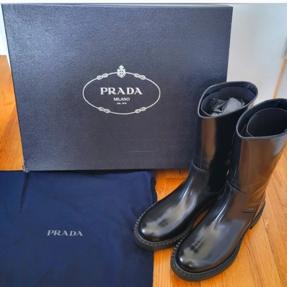 Prada Men's Mid-calf Boots size 8UK/9US